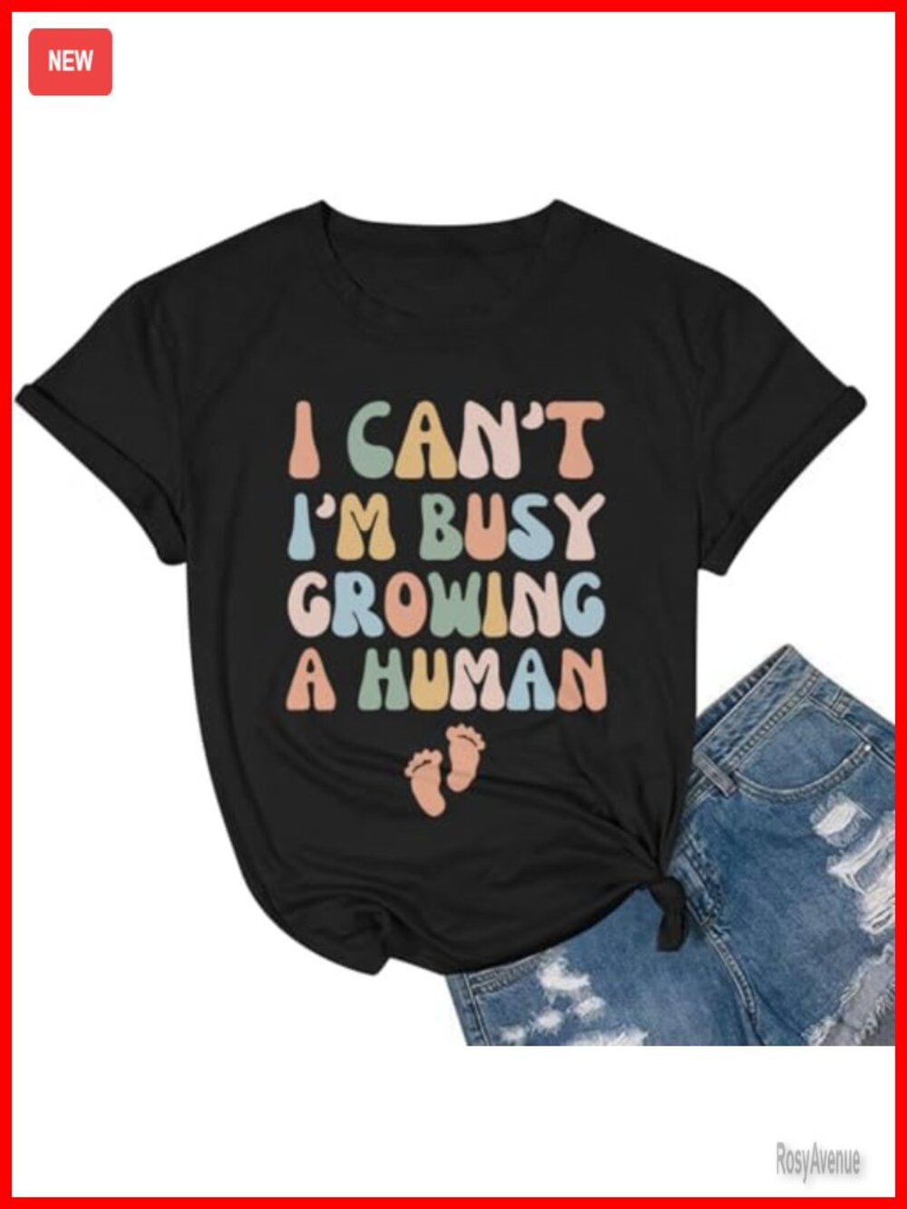 Pregnancy Announcement Shirt Growing A Human Maternity Tee